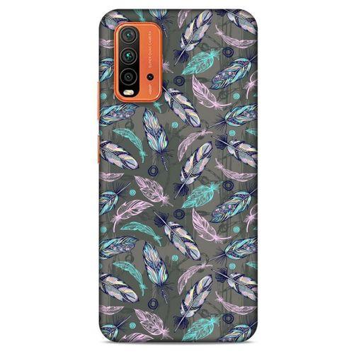 Lopard Xiaomi Redmi Note 9 4g Uyumlu Kılıf Tüyler (6) Silikon Kılıf