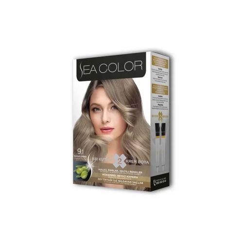 2X2 Tüp Krem Saç Boyası Seti Elmas Sarısı No:9.1