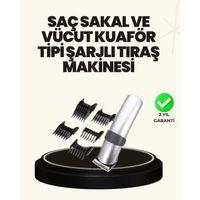 Şarjlı Ve Kablosuz Tıraş Makinesi – Her Yerde Rahat Kullanım