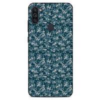 Kamuflaj 40 Samsung Galaxy M11 Kılıf Silikon Kapak