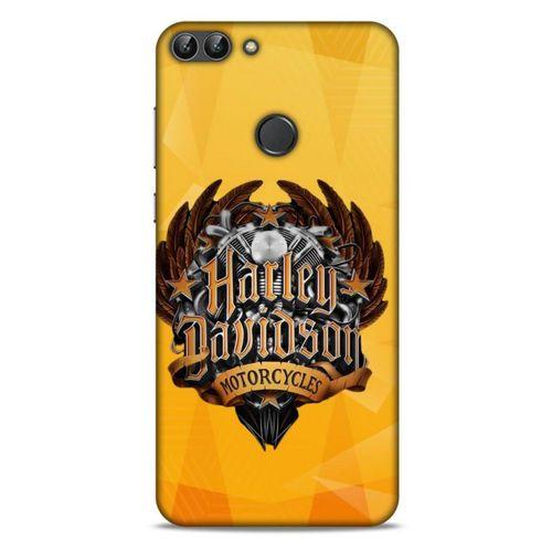 Huawei Psmart Uyumlu Kılıf Motorsiklet (37) Silicone Cover Harley Davidson