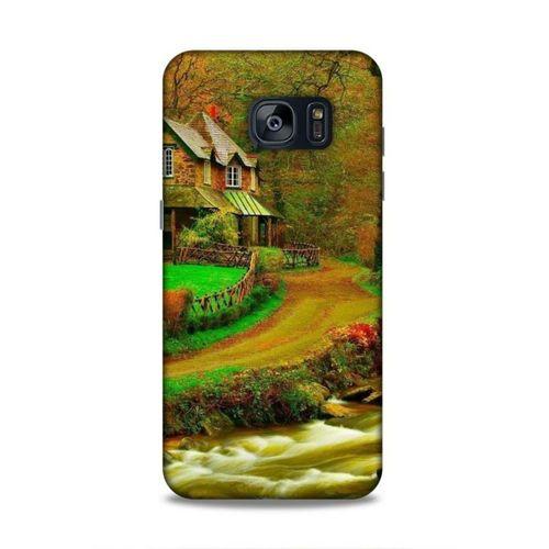 Samsung Galaxy S7 Edge Uyumlu Kılıf Azarbaijan (48) Bumper Kılıf Orman Evi