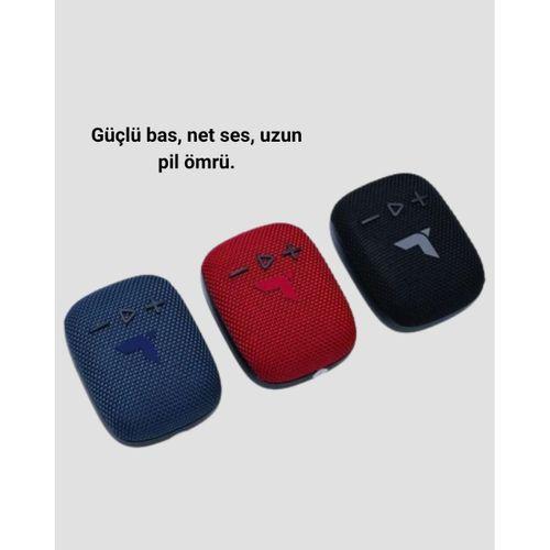 Taşınabilir Bluetooth Hoparlör Suya Dayanıklı Kumaş Kaplama