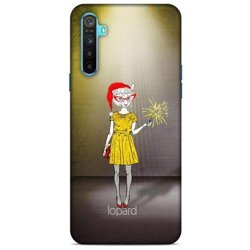 Oppo Realme 6i Kılıf FunnyMaX (32) Soft Silikon Kılıf Turuncu Kahve