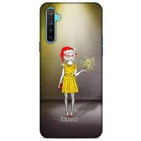 Oppo Realme 6i Kılıf FunnyMaX (32) Soft Silikon Kılıf Turuncu Kahve