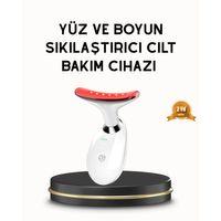 Boyun Ve Gıdı Toparlayıcı Ems Cilt Sıkılaştırıcı 7000 Titreşim Isı Terapisi
