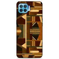Lopard Oppo Reno 4 Lite Uyumlu Kılıf Wood'X (42) Rugged Armor Kılıf Desenli