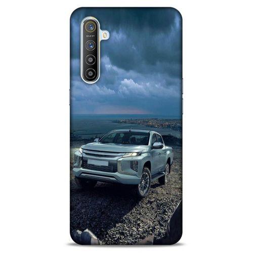 Lopard Oppo Realme XT Uyumlu Kılıf PickUpX (37) Silicone Cover Açık Mavi