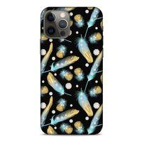 Apple iPhone 12 Pro Kılıf Desenli Özel Seri Tüyler (26) Tpu Silikon Kılıf
