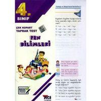 4.Sınıf Fen Bilimleri Çek Kopart Yaprak Test Açı Yayınları