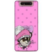 Animax Icon Dog Samsung Galaxy A80 Kılıf Desenli Silikon