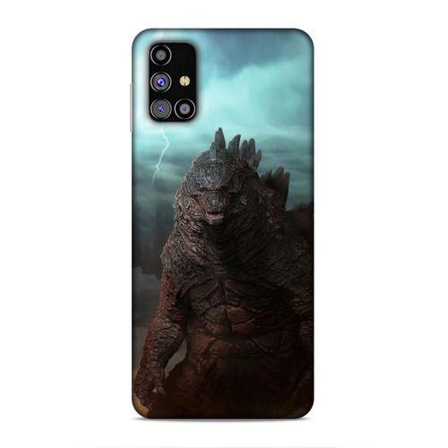 Samsung Galaxy M31s Uyumlu Kılıf BMovie (26) Tpu Silikon Kılıf Godzilla