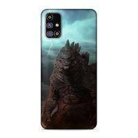 Samsung Galaxy M31s Uyumlu Kılıf BMovie (26) Tpu Silikon Kılıf Godzilla