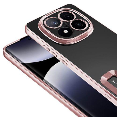 Xiaomi Redmi Note 14 Pro 5G Kılıf Kamera Korumalı Logo Gösteren Zore Omega Kapak