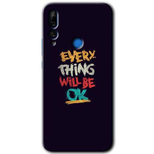 Huawei Y9 Prime 2019 Kılıf Kapak - Everything +Hayalet Ekran Yandan Gözükmez