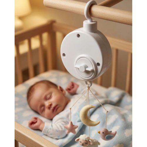 Pratik Bebek Uyutucu Müzikli Mekanik Müzik Kutusu Asılabilir Bebek Aksesuarı