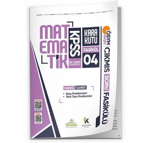 2026 KPSS Ön Lisans Matematik Kara Kutu 4 Fasikül ÖSYM Çıkmış Soru YENİ TARZ-SAYI PROBLEMLERİ