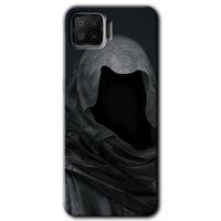 MRCİLETİSİM Oppo A73 Kılıf HD Desen Baskılı Arka Kapak + Temperli Cam - Death