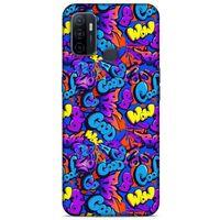 Graffitix (20) Desenli Silikon Kapak Huawei P40 Kılıf