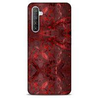 Mermer Desenli (42) Tema Rugged Armor Kılıf Tarçın Oppo Realme XT Kılıf