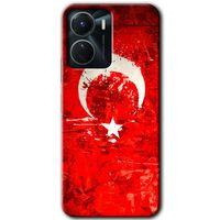 Vivo Y16 Kılıf HD Desen Baskılı Arka Kapak - Albayrak 2