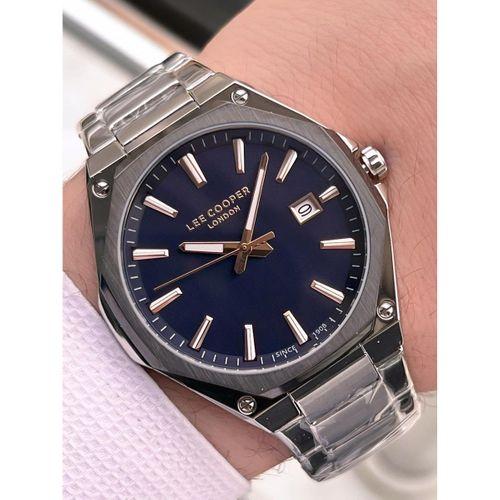 Lee Cooper İtalyan Tasarım Bileklik Hediyeli 2 Yıl Garantili 5 Atm Erkek Kol Saati ELC.08252.690