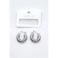 Halka Küpe - Gümüş