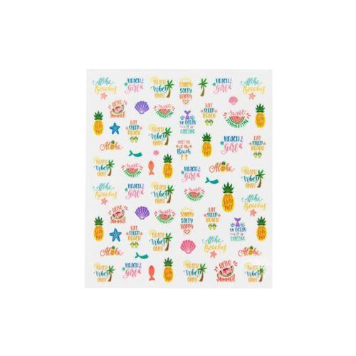 nascita Beach Tırnak Stickerı - 06