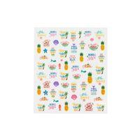 nascita Beach Tırnak Stickerı - 06