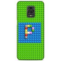 Lopard Xiaomi Redmi Note 9S Uyumlu Kılıf BloX (28) Arka Kapak P Harfi