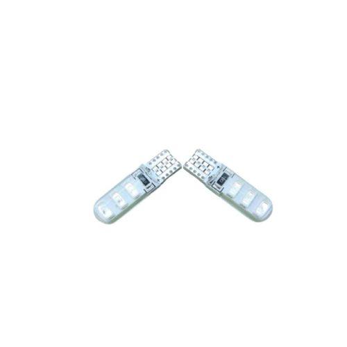 SEVGENT T10 12V Led Ampül Çakar Kırmızı 2 Li Silikonlu