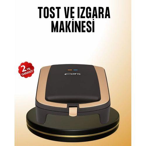 Tost Makinesi Hızlı Pişirme Teknolojisi 1500 Watt