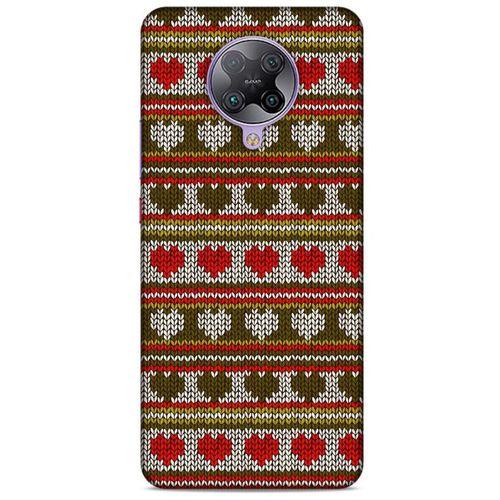 Kazak (10) Desenli Silikon Kapak Xiaomi Poco F2 Pro Kılıf