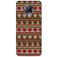 Kazak (10) Desenli Silikon Kapak Xiaomi Poco F2 Pro Kılıf