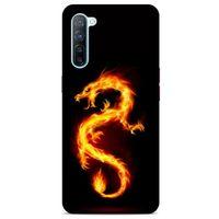 Oppo Reno 3 Kılıf Dragons (26) Tpu Silikon Kılıf Tatoo Ateş Ejderhası