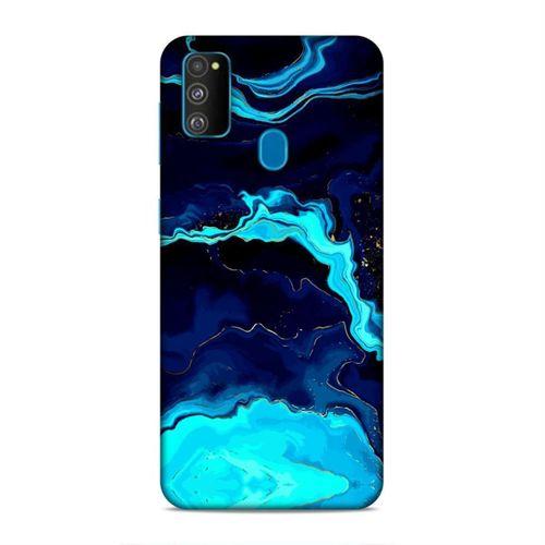 Samsung Galaxy M30s Kılıf Premium Mermer Arka Kapak Silikon Koruma Full Koruyucu