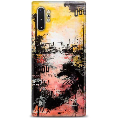 Samsung Galaxy Note 10 Plus Kılıf HD Baskılı Kılıf - Karışık Baskı + Tam Ekran Koruyucu