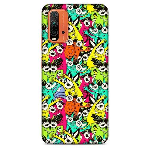Lopard Xiaomi Redmi Note 9 4g Uyumlu Kılıf Graffitix (38) Neo Hybrid Kılıf