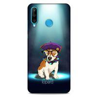 Huawei P30 Lite Kılıf FunnyMaX (5) Koruma Kabı Yeşil Köpek