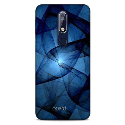 Nokia 7.1 Kılıf Pastel Renkler (13) Silikon Kap Lacivert