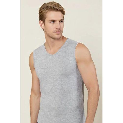 Şahinler Erkek  Sıfır Kol V Yaka Likra Atlet E079