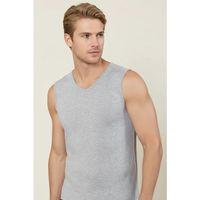 Şahinler Erkek  Sıfır Kol V Yaka Likra Atlet E079