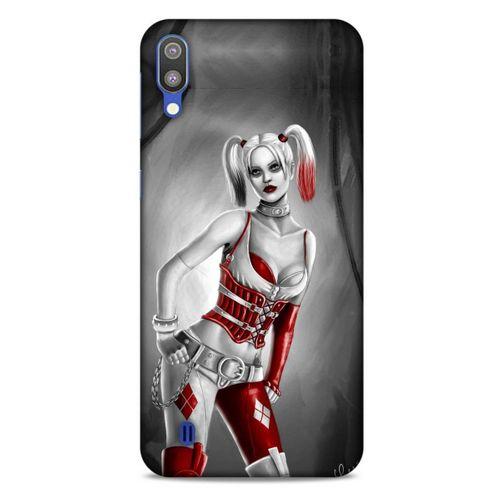 Samsung Galaxy M10 Uyumlu Kılıf Harley Quinn (39) Liquid Crystal Kılıf Açık Limon