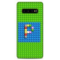 Lopard Samsung Galaxy S10 Plus Uyumlu Kılıf BloX (28) Arka Kapak P Harfi