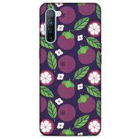 Frutix Mangosteen 01 Oppo Reno 3 Kılıf Desenli Silikon