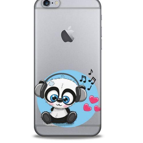 Zoologix (74) Apple Iphone 6S Şeffaf Kılıf Silikon Desenli