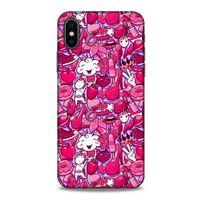 Graffitix (5) Desenli Silikon Kapak Apple iPhone XS Kılıf