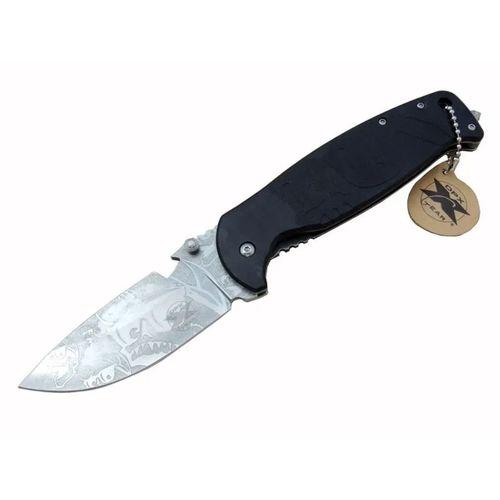 Gear Hst-1238 Desenli Outdoor Çakı 23,5 Cm - Açacaklı, Cam Kırma Perçinli, Kılıflı