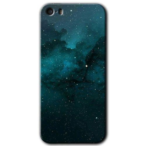 iPhone 5 Kılıf HD Desen Baskılı Arka Kapak + Mat Kobra Cam - Yıldızlararası