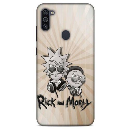 Samsung Galaxy M11 Uyumlu Kılıf Rick And Morty (16) Kalın Kılıf Jessica
